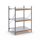 Hyllställ Armida, belastning per sektion 6000 kg, HxBxD 2000 x 1448 x 1100 mm, grundsektion