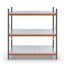 Hyllställ Armida, belastning per sektion 6000 kg, HxBxD 2000 x 1923 x 1100 mm, grundsektion