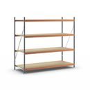 Hyllställ Adrian, belastning per sektion 4000 kg, HxBxD 2500 x 2798 x 1100 mm, grundsektion