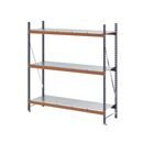 Hyllställ Aleyna, belastning per sektion 1600 kg, med stålhyllor, HxBxD 2000 x 1900 x 600 mm, grundsektion