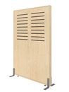 Skärmvägg Silence, 800x1500 mm, trä/trä, björk