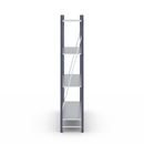 Hyllställ Aleyna, belastning per sektion 1600 kg, med stålhyllor, HxBxD 2500 x 1900 x 500 mm, grundsektion