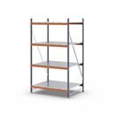 Hyllställ Armida, belastning per sektion 6000 kg, HxBxD 2500 x 1448 x 1100 mm, grundsektion