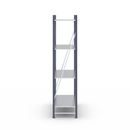 Hyllställ Aleyna, belastning per sektion 1600 kg, med stålhyllor, HxBxD 2500 x 1400 x 600 mm, grundsektion