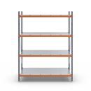 Hyllställ Armida, belastning per sektion 6000 kg, HxBxD 2500 x 1923 x 1100 mm, grundsektion