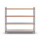 Hyllställ Armida, belastning per sektion 6000 kg, HxBxD 2500 x 2798 x 800 mm, grundsektion