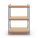 Hyllställ Adrian, belastning per sektion 4000 kg, HxBxD 2000 x 1448 x 1100 mm, grundsektion