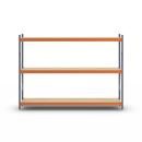 Hyllställ Adrian, belastning per sektion 4000 kg, HxBxD 2000 x 2798 x 600 mm, grundsektion