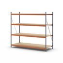 Hyllställ Adrian, belastning per sektion 4000 kg, HxBxD 2500 x 2798 x 1100 mm, grundsektion