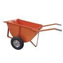 Byggskottkärra, tippbar Judit, luftdäck med kullager, 200 liter