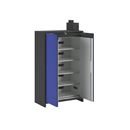 Batteriskåp Avan, HxBxD 2114 x 1193 x 615 mm, 5 hyllplan