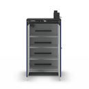 Batteriskåp Avan, HxBxD 2114 x 1193 x 615 mm, 4 hyllplan