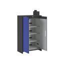 Batteriskåp Avan, HxBxD 2114 x 1193 x 615 mm, 4 hyllplan