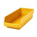Lagerlåda Stemo 600x240x150 mm, 10-pack, gul