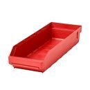 Lagerlåda Stemo 500x180x95 mm, 20-pack, röd