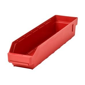 Lagerlåda Stemo 500x120x95 mm, 30-pack, röd