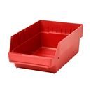 Lagerlåda Stemo 400x240x150 mm, 10-pack, röd