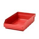 Lagerlåda Stemo 400x240x95 mm, 15-pack, röd