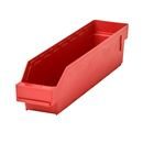 Lagerlåda Stemo 400x90x95 mm, 40-pack, röd