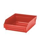 Lagerlåda Stemo 300x240x95 mm, 15-pack, röd
