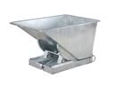 Tippcontainer Galvaniserad Egby, galvaniserat stål, volym 0,9 m³