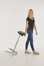 XL-ståstol Mellby, med integrerade hjul