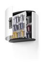 Nyckelskåp Key Box, aluminium, med kodlås, 54 krok 280x300x120 mm
