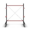 Grenställ Attillo, enkelsidig, HxB 2500 x 2000 mm, arm 1000 mm, grundsektion