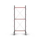 Grenställ Attillo, enkelsidig, HxB 4000 x 1500 mm, arm 1000 mm, grundsektion