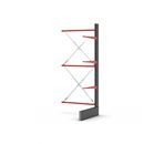 Grenställ Attillo, enkelsidig, HxB 3500 x 1500 mm, arm 1000 mm, utbyggnadssektion