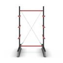 Grenställ Attillo, dubbelsidig, HxB 3000 x 1500 mm, arm 1000 mm, grundsektion