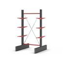Grenställ Attillo, dubbelsidig, HxB 3000 x 1500 mm, arm 600 mm, grundsektion