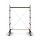 Grenställ Attillo, dubbelsidig, HxB 3000 x 2000 mm, arm 600 mm, grundsektion