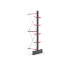 Grenställ Attillo, dubbelsidig, HxB 4000 x 1000 mm, arm 600 mm, utbyggnadssektion