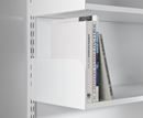 Hyllsystem ELFA vägghylla, hög utbyggnad, plåt, BxHxD 940x2140x325 mm
