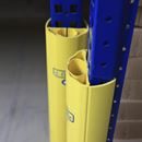 Stolpskydd Krokan för pallställ, H 400 mm, stolpbredd 75-100 mm