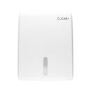Pappershandduksdispenser Clear+ Florent, vit