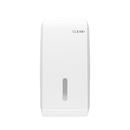 Toalettpappersdispenser Clear+ Funbo, plast, vit
