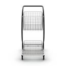 Rullbord C-line, 1 gallerhyllplan och 1 korg