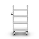 Hyllvagn Ven, LxBxH 945x470x1590 mm, 4 hyllplan
